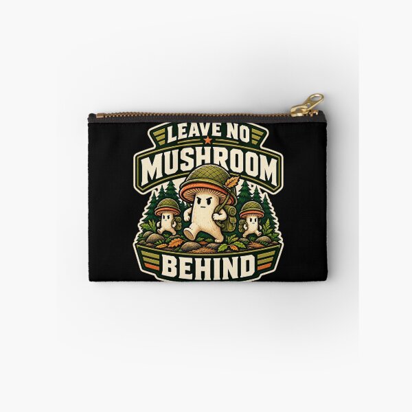 Item preview, Vintage Mushroom Foraging Squad Illustration designed and sold by OddHobbyClub.
