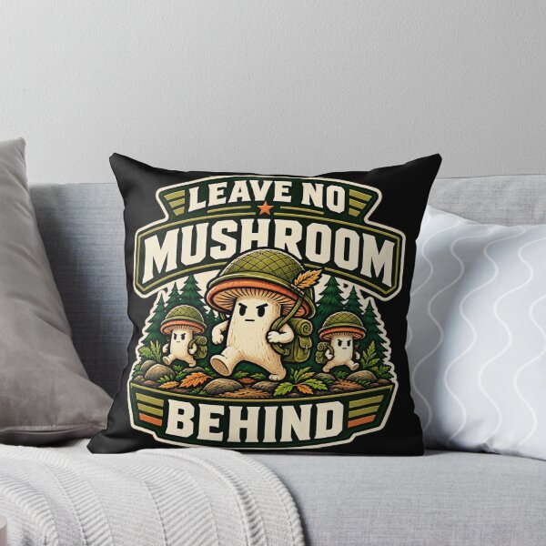 Item preview, Vintage Mushroom Foraging Squad Illustration designed and sold by OddHobbyClub.