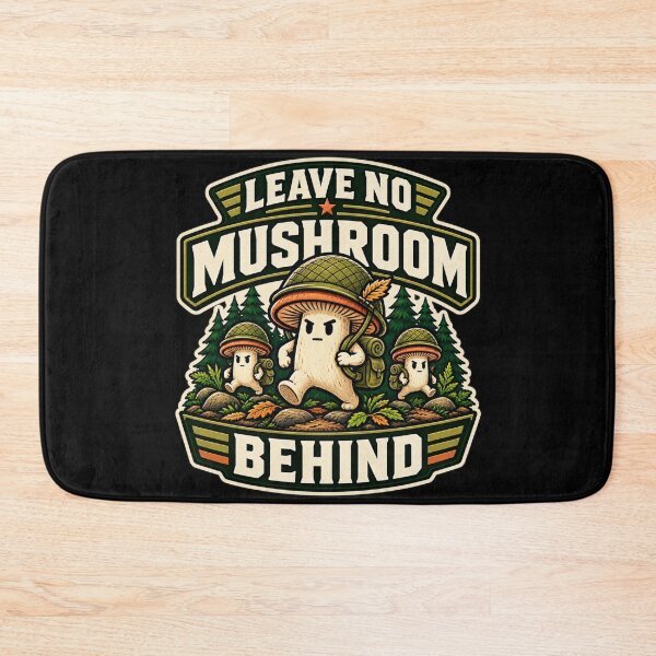 Item preview, Vintage Mushroom Foraging Squad Illustration designed and sold by OddHobbyClub.