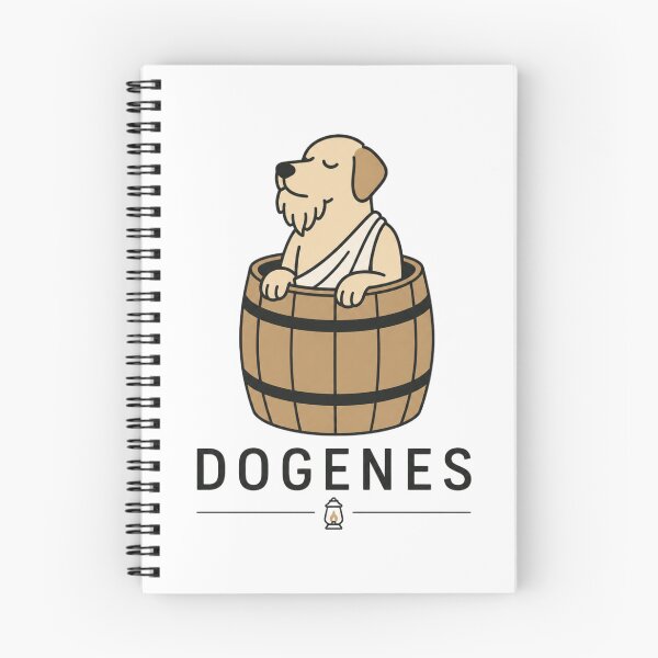 Item preview, Dogenes Funny Diogenes Dog Pun designed and sold by NicramR.