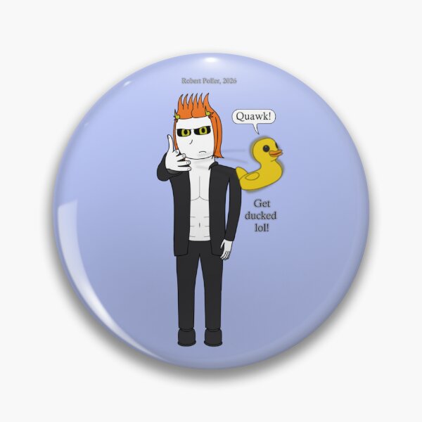 Item preview, Literally Hell - Get Ducked lol! designed and sold by Literally Hell Shop.
