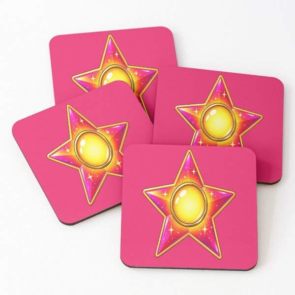 Item preview, Celestial Golden Star Crystal Cosmic Fantasy Sticker designed and sold by Hari Arts.