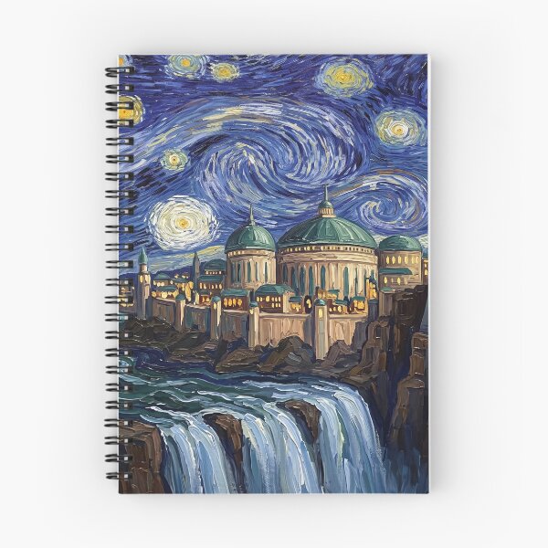 Item preview, Naboo Starry Night Sci-Fi Landscape designed and sold by Bad-Decisions-Designs.