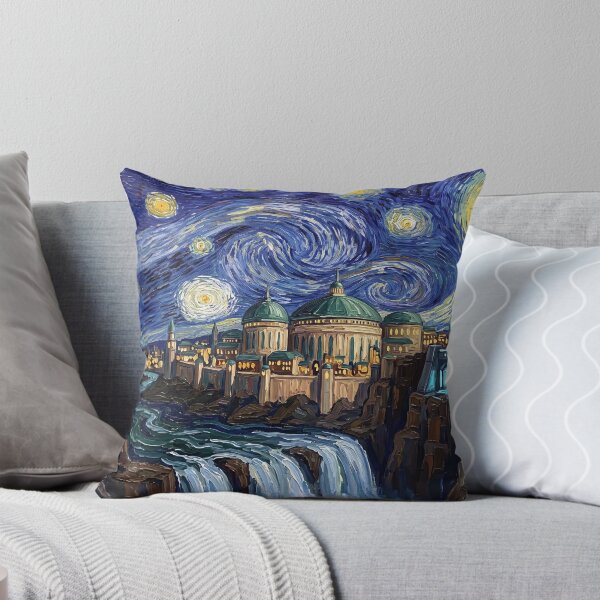 Item preview, Naboo Starry Night Sci-Fi Landscape designed and sold by Bad-Decisions-Designs.