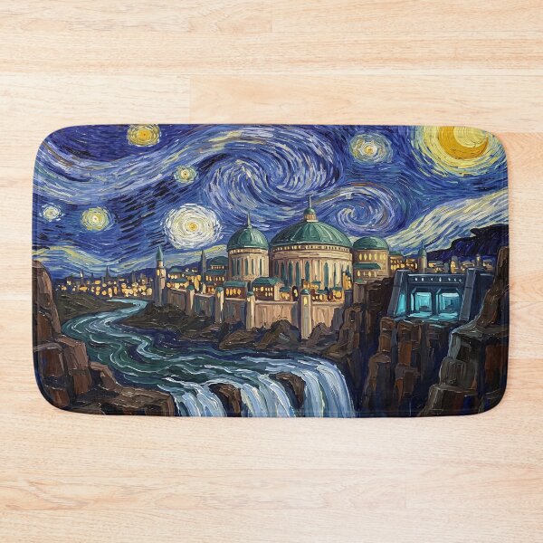 Item preview, Naboo Starry Night Sci-Fi Landscape designed and sold by Bad-Decisions-Designs.