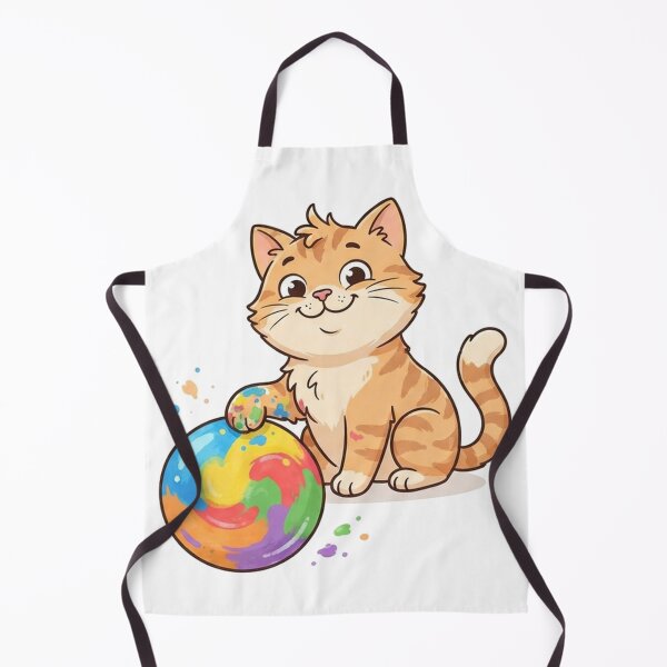 Item preview, Dot Day range Tabby Cat with Colorful Cute Illustration designed and sold by Ghostlycats2026.