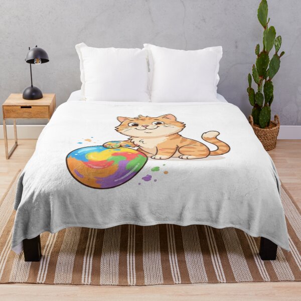 Item preview, Dot Day range Tabby Cat with Colorful Cute Illustration designed and sold by Ghostlycats2026.