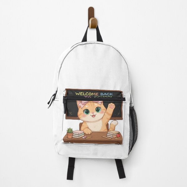 Item preview, Cute Welcome Back To School Cat Classroom designed and sold by Moody Vibes Studio.