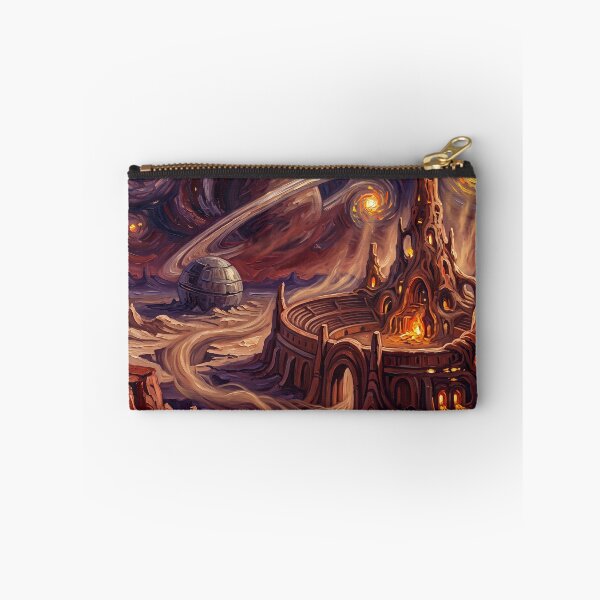 Item preview, Geonosis Starry Night Sci-Fi Landscape designed and sold by Bad-Decisions-Designs.