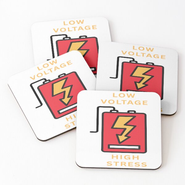 Item preview, Low Voltage High Stress designed and sold by FiberatWorkTechs.