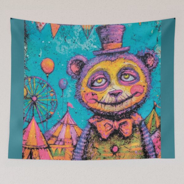 Item preview, Grunge-style Halloween circus designed and sold by MagelliShop.