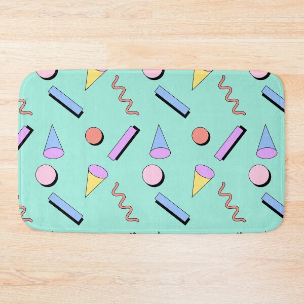 Item preview, Retro Memphis Shapes Pattern Design designed and sold by Zaya_art.