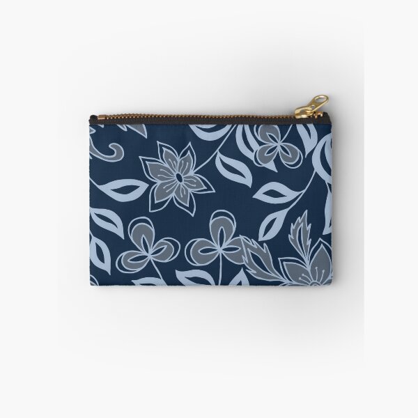 Item preview, Midnight Garden | Navy Blue Floral Pattern designed and sold by ​Jyoti Digital Artist.