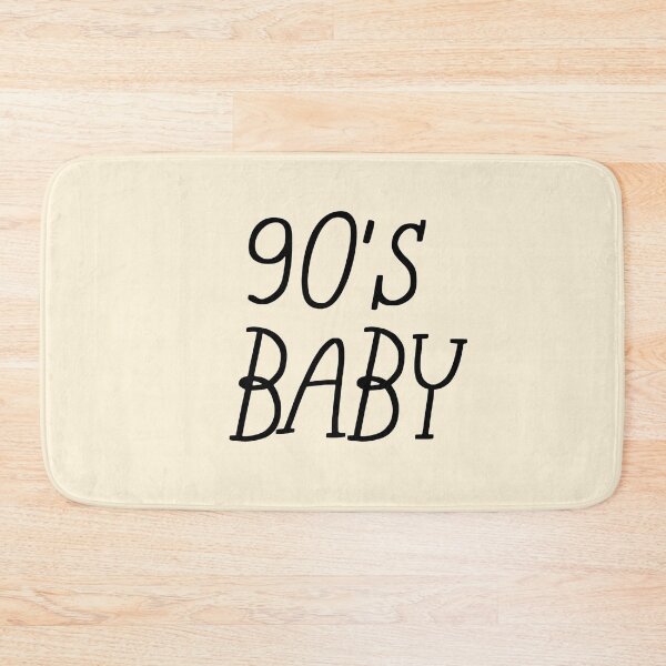 Item preview, 90's Baby | Retro 1990s Typography Design | 90s Nostalgia Aesthetic designed and sold by KleanGirlAesthetics.