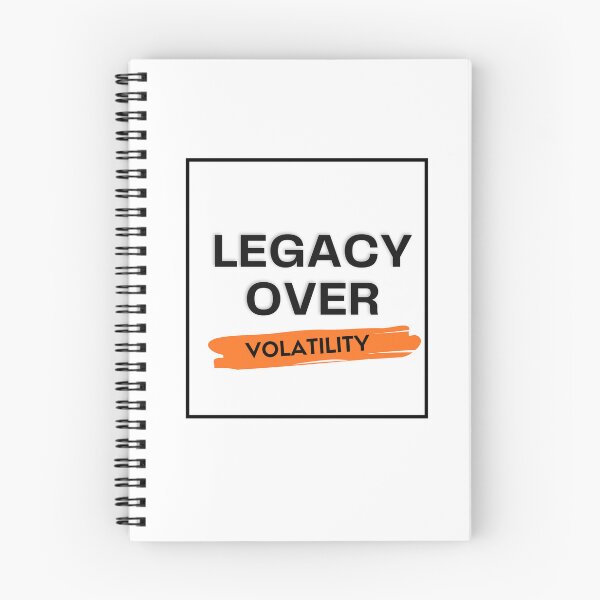 Item preview, Legacy Over Volatility – Wealth Building & Investor Mindset designed and sold by sugoonfinarts.