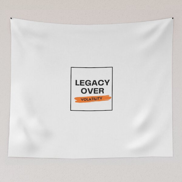 Item preview, Legacy Over Volatility – Wealth Building & Investor Mindset designed and sold by sugoonfinarts.