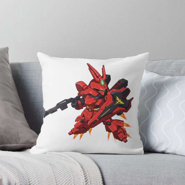 Item preview, MSN-04 Sazabi Gundam SD GUNDAM READY gun attack pose cute chibi 2d designed and sold by sabartgunpla.