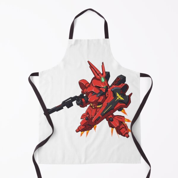 Item preview, MSN-04 Sazabi Gundam SD GUNDAM READY gun attack pose cute chibi 2d designed and sold by sabartgunpla.