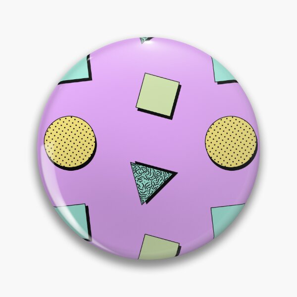 Item preview, Memphis Style Pastel Shapes Pattern designed and sold by Zaya_art.