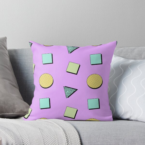 Item preview, Memphis Style Pastel Shapes Pattern designed and sold by Zaya_art.