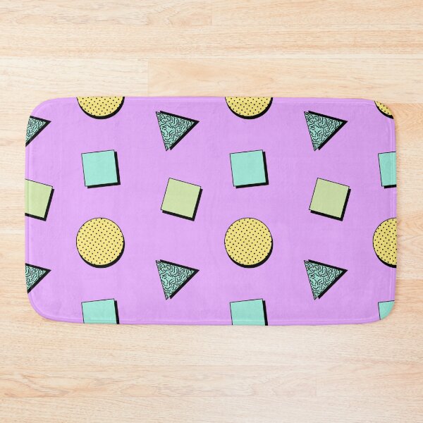 Item preview, Memphis Style Pastel Shapes Pattern designed and sold by Zaya_art.