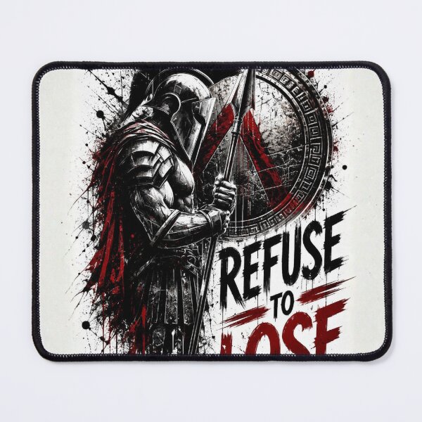 Item preview, Spartan Iron Mentality T-Shirt | Heavy Duty Workout & Gym Tee designed and sold by BenchVibe.