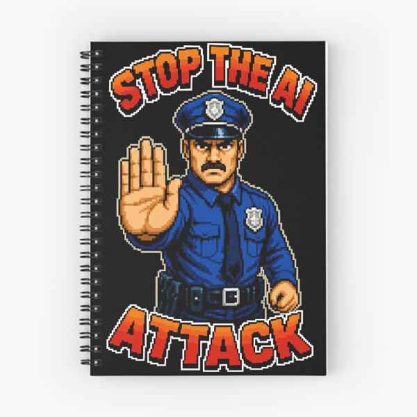 Item preview, Stop AI Slogan designed and sold by MarkColeImaging.