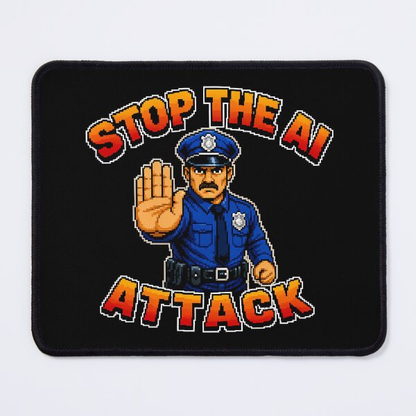 Item preview, Stop AI Slogan designed and sold by MarkColeImaging.