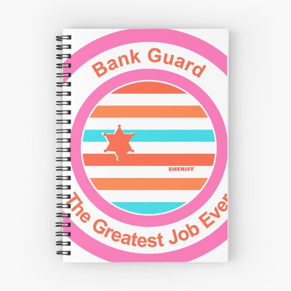 Item preview, Bank Guard The Greatest Job Ever designed and sold by TheIconSmith.