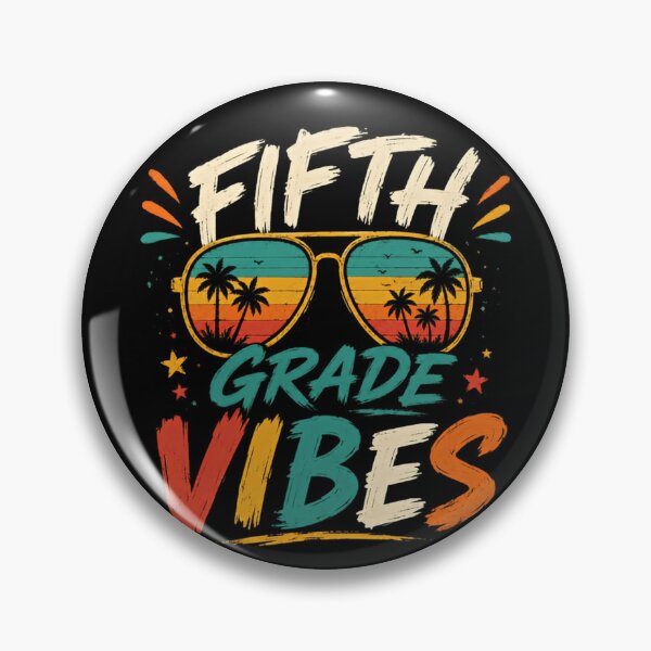 Item preview, Fifth Grade Vibes Student Teacher Back To School Elementary designed and sold by RetroMini2026.