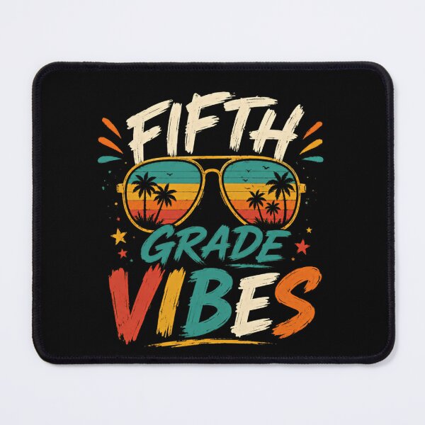 Item preview, Fifth Grade Vibes Student Teacher Back To School Elementary designed and sold by RetroMini2026.