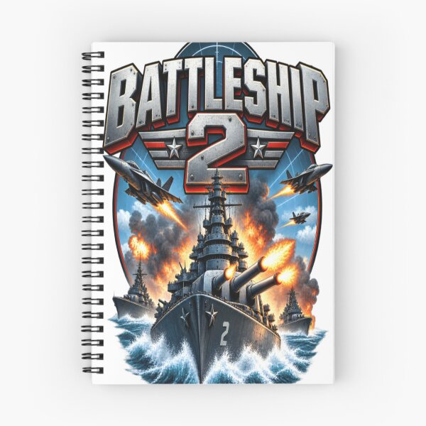 Item preview, Battleship 2 Naval Warfare – Epic Warship & Fighter Jets Military Design designed and sold by CatLovers Studio.