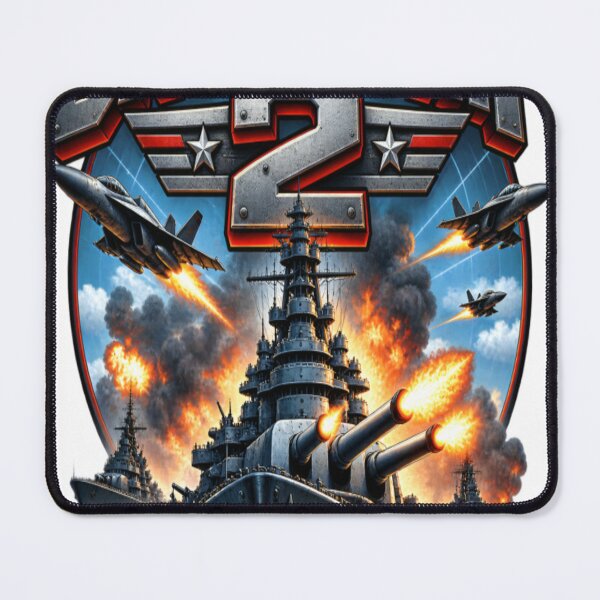 Item preview, Battleship 2 Naval Warfare – Epic Warship & Fighter Jets Military Design designed and sold by CatLovers Studio.