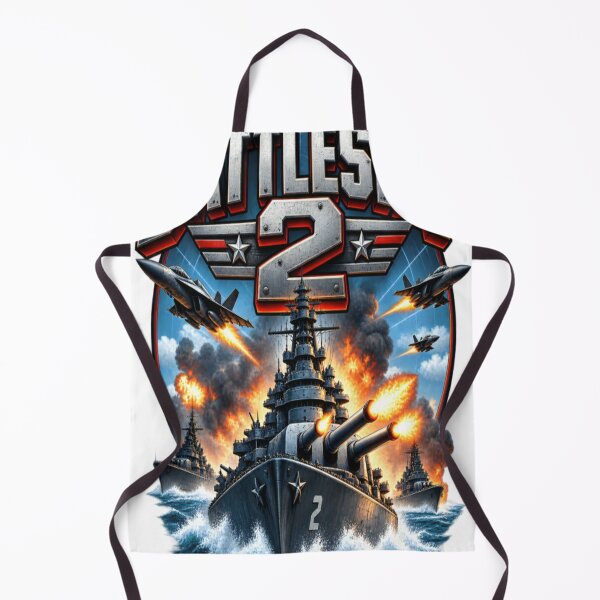 Item preview, Battleship 2 Naval Warfare – Epic Warship & Fighter Jets Military Design designed and sold by CatLovers Studio.