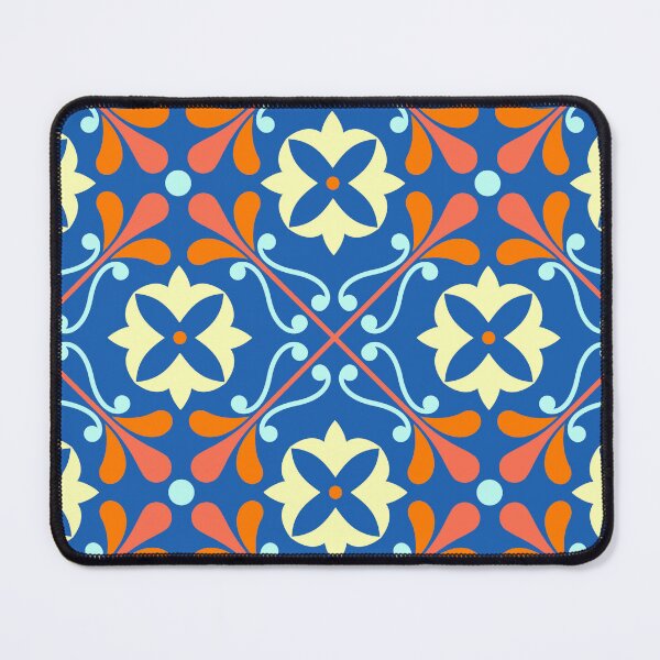 Item preview, Talavera Tile Floral Pattern Design designed and sold by Zaya_art.