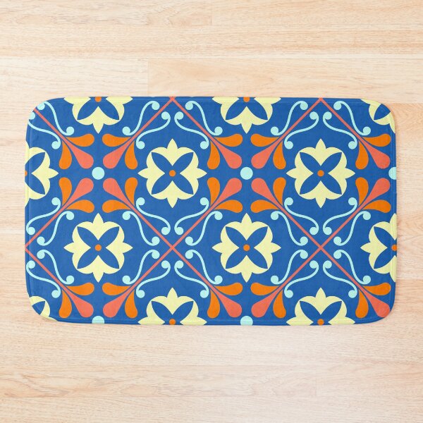 Item preview, Talavera Tile Floral Pattern Design designed and sold by Zaya_art.