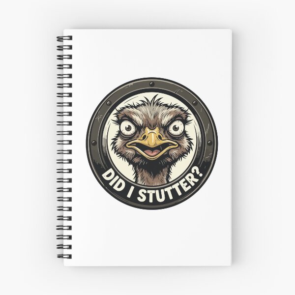 Item preview, Nosy Ostrich Peephole Judgemental Stare Meme designed and sold by Arc2020.