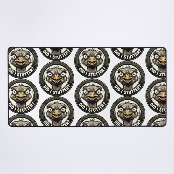 Item preview, Nosy Ostrich Peephole Judgemental Stare Meme designed and sold by Arc2020.