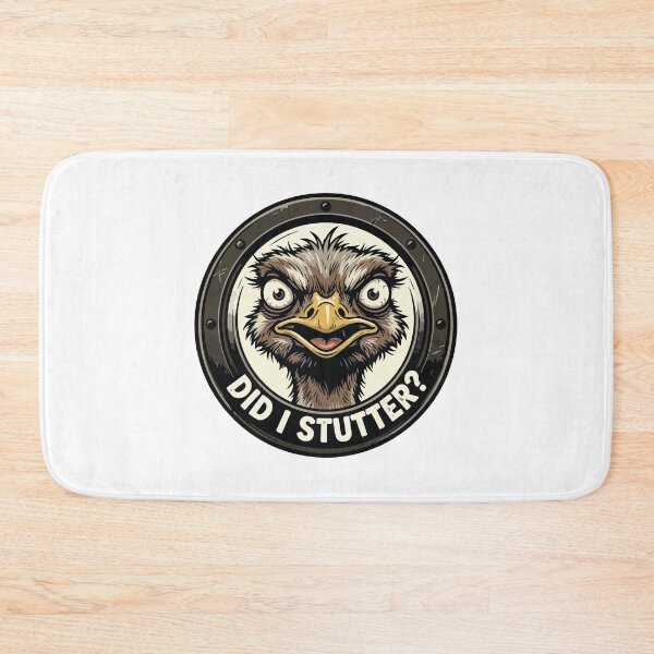 Item preview, Nosy Ostrich Peephole Judgemental Stare Meme designed and sold by Arc2020.