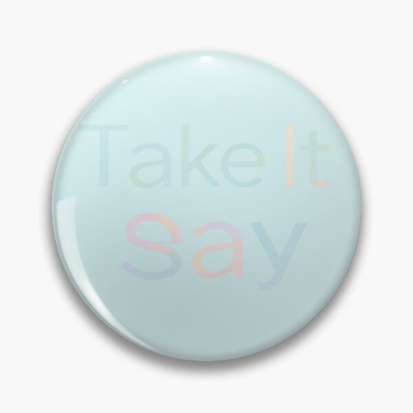 Item preview, Take It Easy Pastel Typography designed and sold by Hari Arts.