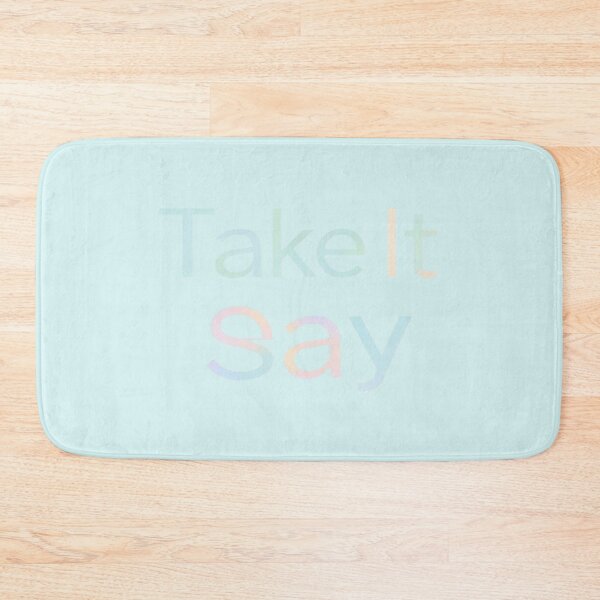 Item preview, Take It Easy Pastel Typography designed and sold by Hari Arts.