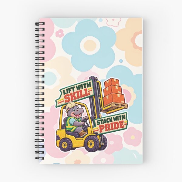 Item preview, Lift With Skill Stack With Pride Hippo Forklift Operator – Labor Day Chenille Patch designed and sold by Jaani-T.