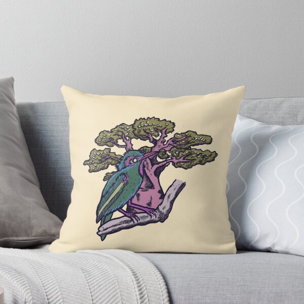 Item preview, Mystical Bird Perched on a Tree Branch designed and sold by Half Mess.