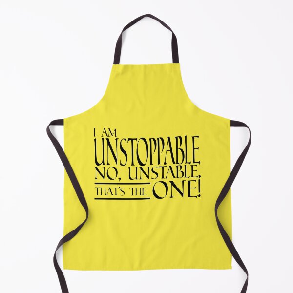 Item preview, I Am Unstoppable No Unstable Funny Typography designed and sold by WildArtIT.