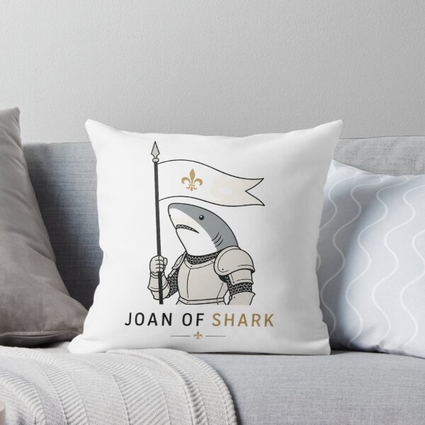 Item preview, Joan of Shark Funny Joan of Arc Shark Pun designed and sold by NicramR.