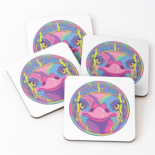 Item preview, Ostrich Fisheye Trippy Stare Chaos Theory Meme designed and sold by Arc2020.