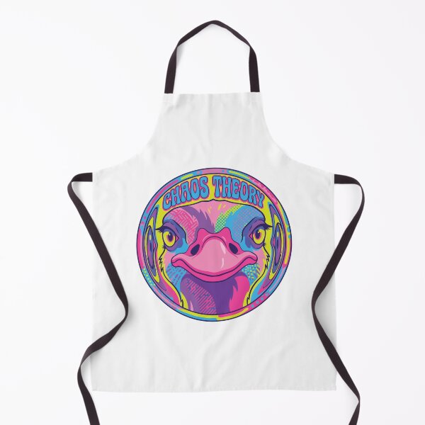 Item preview, Ostrich Fisheye Trippy Stare Chaos Theory Meme designed and sold by Arc2020.