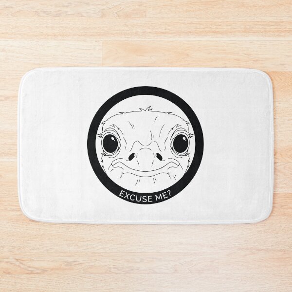 Item preview, Ostrich Peephole Stalker Minimalist Stare Meme designed and sold by Arc2020.