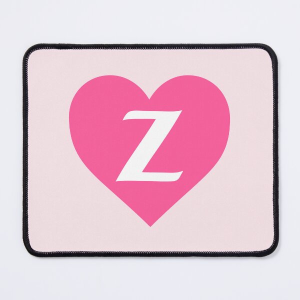 Item preview, Alphabet Letter Z Pink Heart designed and sold by Jeallan Designs.