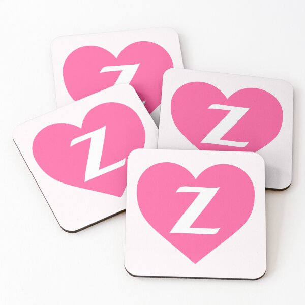 Item preview, Alphabet Letter Z Pink Heart designed and sold by Jeallan Designs.